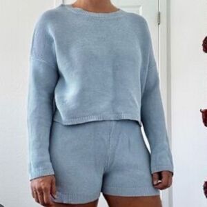 Moon and Madison blue knitted set #15